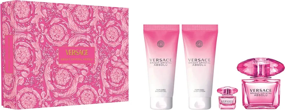 VERSACE BRIGHT CRYSTAL ABSOLU GIFT hotsell SET