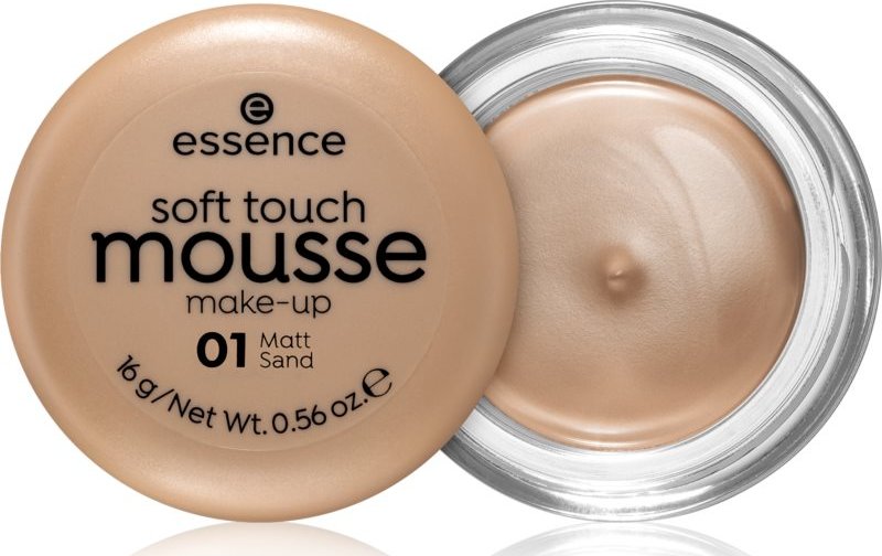 Essence Soft Touch Mousse Makeup 01 - Matte Sand