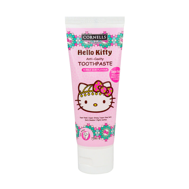 Hello Kitty Anti-Cavity Toothpaste for Kids 75ml e (Bubble Gum Flavour)