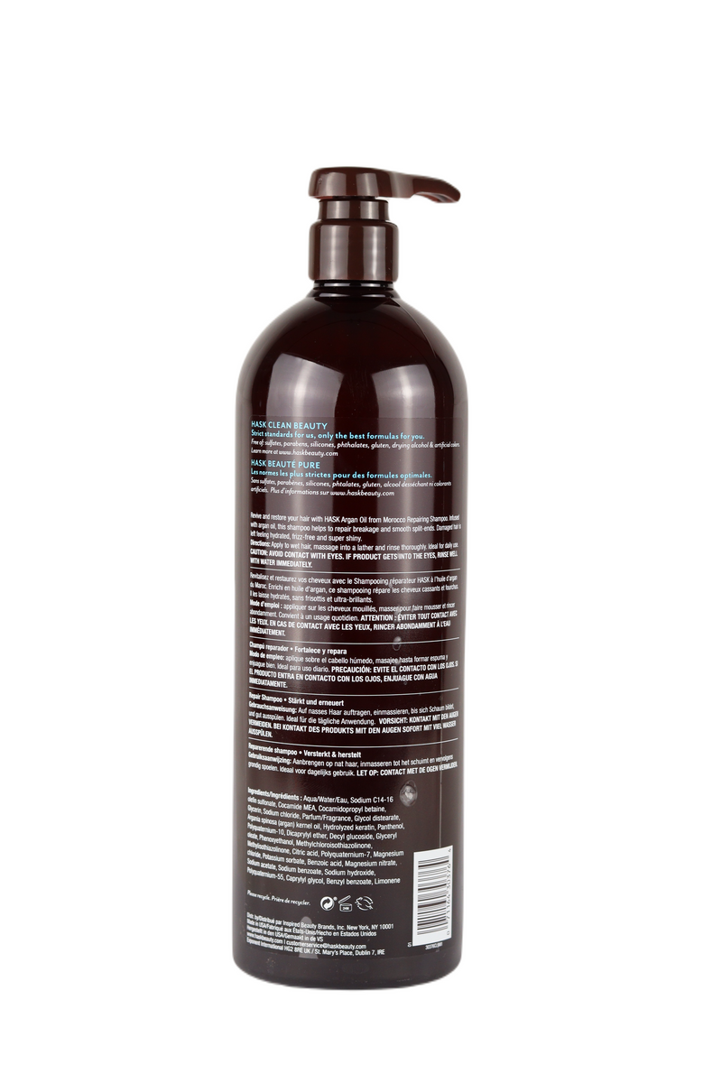 Hask Argan Oil Repairing Shampoo 1 L