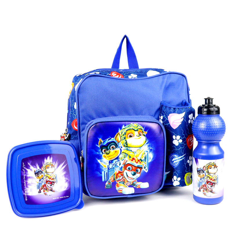 Nickelodeon PAW Petrol 3 in 1 Backpack Set for Toddler Preschool Kindergarten Kids