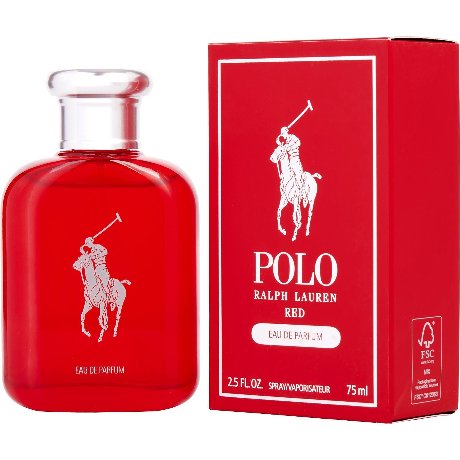 Polo shop red 75ml