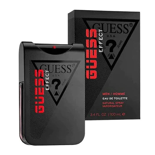 Guess Effect by Guess | Men’s 2 Pc Gift Set | 3.4 Oz EDT Spray + 6 Oz Deo Spray