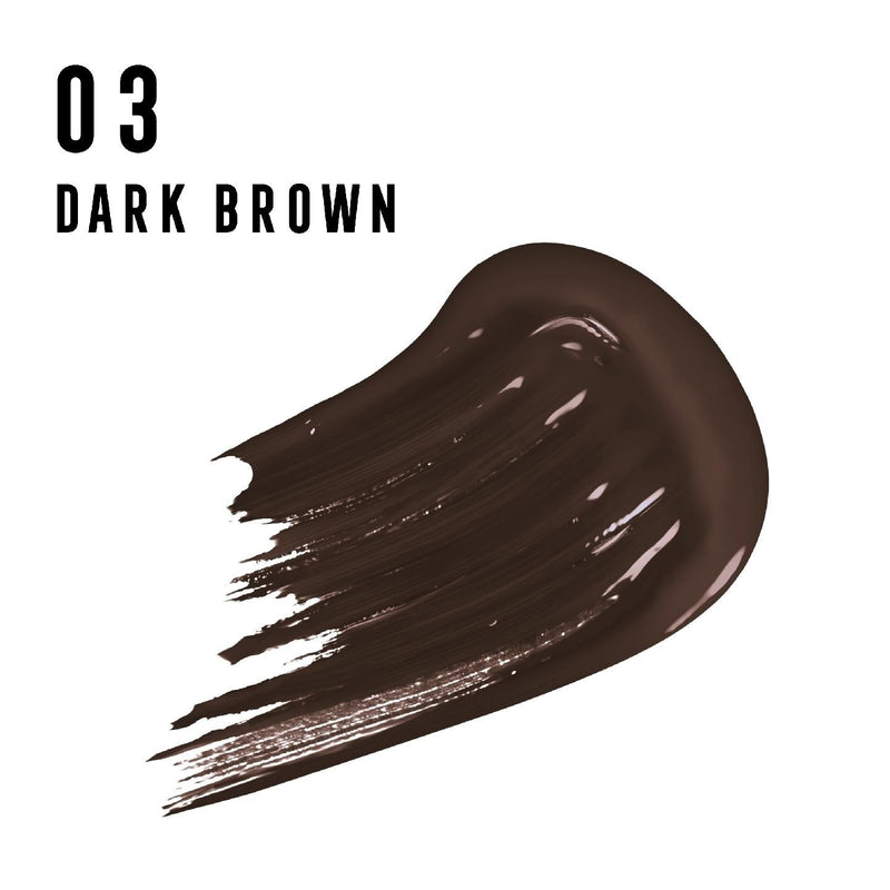 Max Factor Browfinity Eyebrow Pencil Semi Permanent Dark Brown - 03