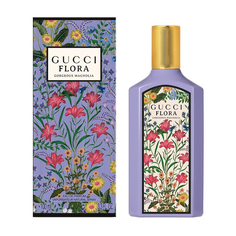 香水(女性用) Flora by Gucci Glamorous Magnolia 100ml Gucci Flora Glamorous Magnolia EDP 100ML - Luxurious Fragrance