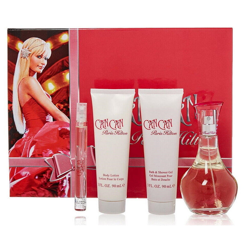 Paris Hilton Can Can 4PCS EDP Women Gift Set