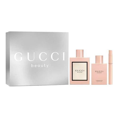 Gucci Bloom Gift Set for Women (100ml EDP + 10ml EDP + 100ml BL