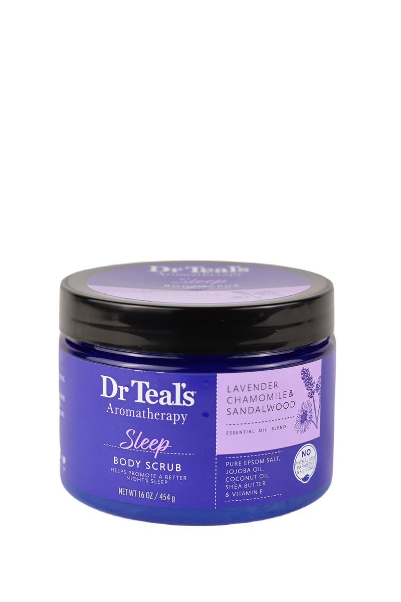 Dr Teal's Sleep Body Scrub  Lavender Chamomile Sandalwood  454g