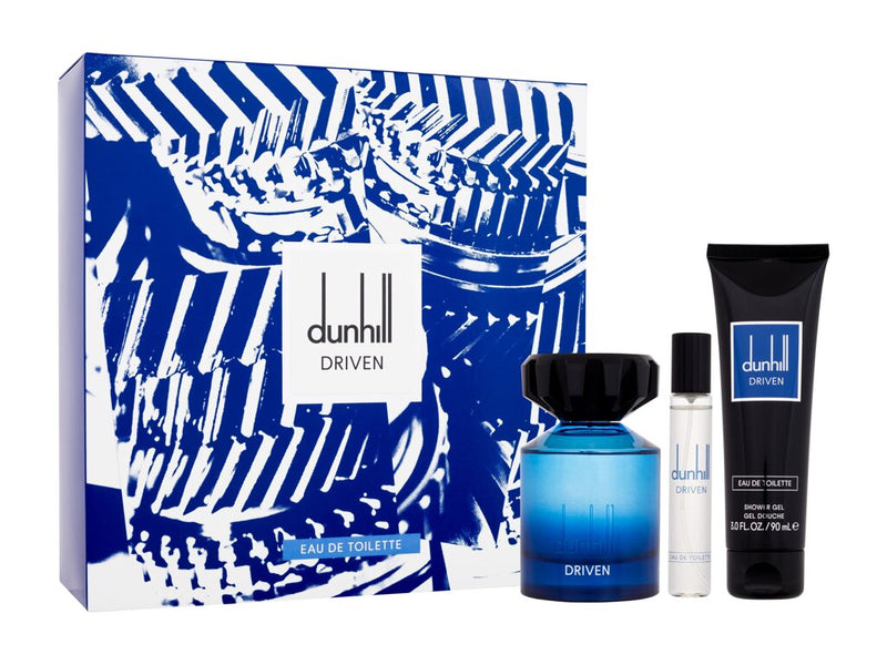 Dunhill Driven for Men EDT 100ml + SG 90ml + TS 15ml Gift Set