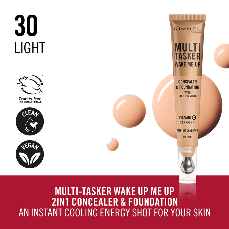 Rimmel Multi-Tasker Wake Me Up Concealer & Foundation