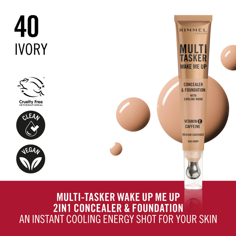 Rimmel Multi-Tasker Wake Me Up Concealer & Foundation