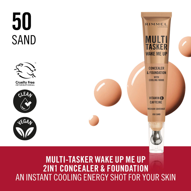 Rimmel Multi-Tasker Wake Me Up Concealer & Foundation