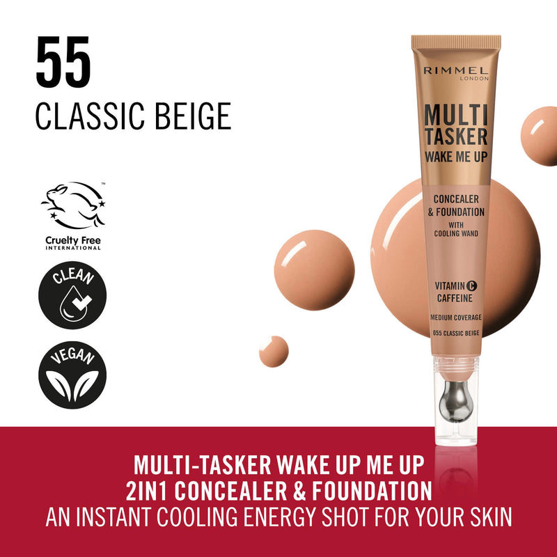 Rimmel Multi-Tasker Wake Me Up Concealer & Foundation