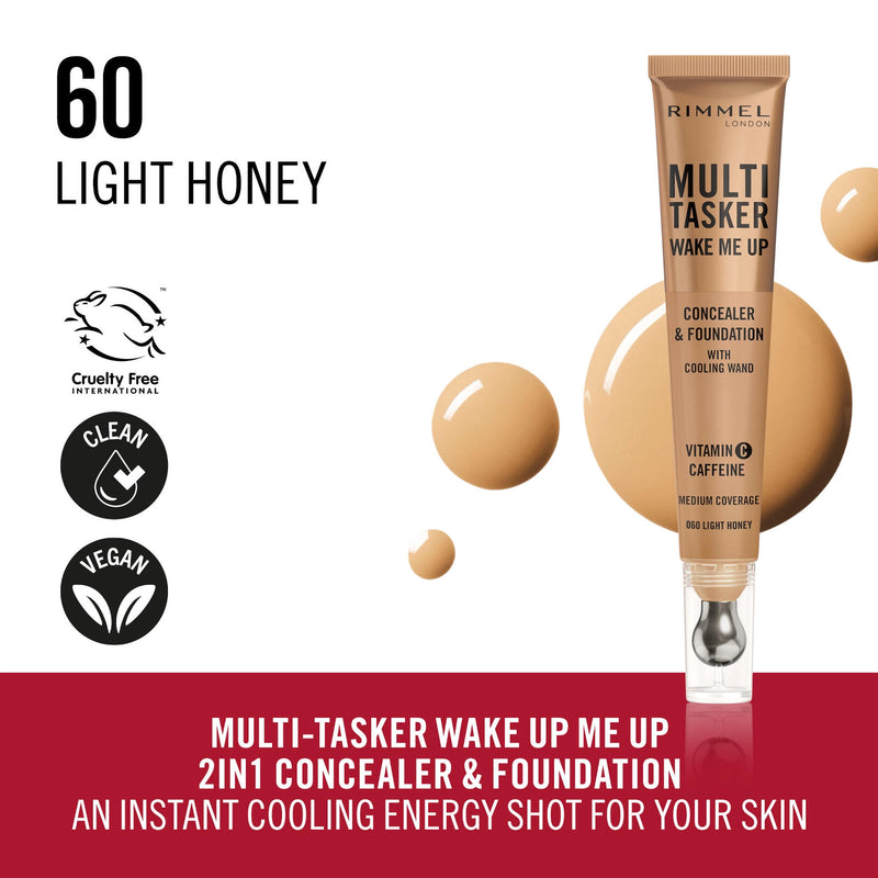 Rimmel Multi-Tasker Wake Me Up Concealer & Foundation