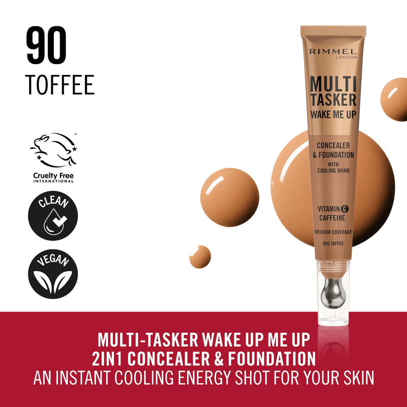 Rimmel Multi-Tasker Wake Me Up Concealer & Foundation