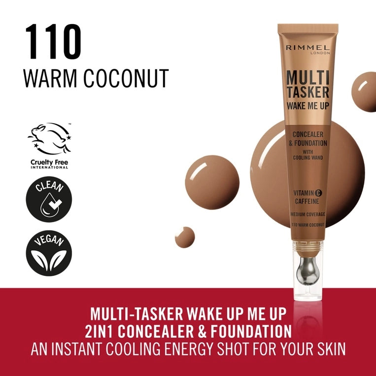 Rimmel Multi-Tasker Wake Me Up Concealer & Foundation