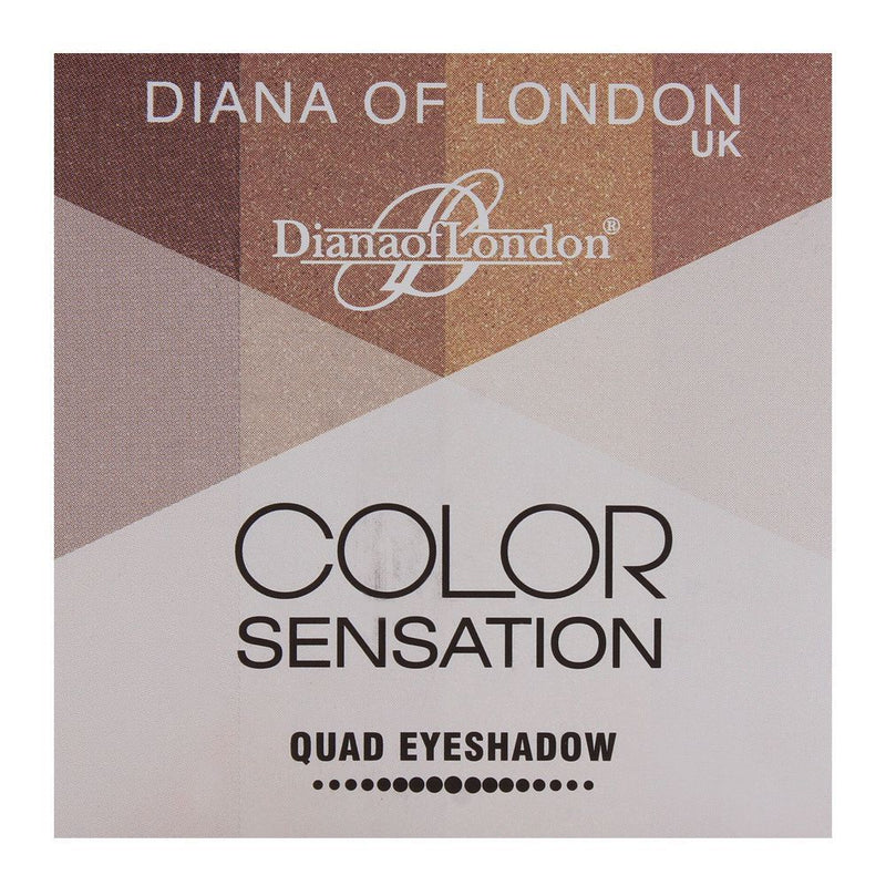 Diana Of London Color Sensation Quad Eyeshadow Burlesque - 06