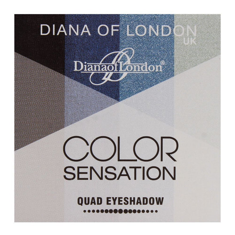 Diana Of London Color Sensation Quad Eyeshadow Aqua Marine - 03