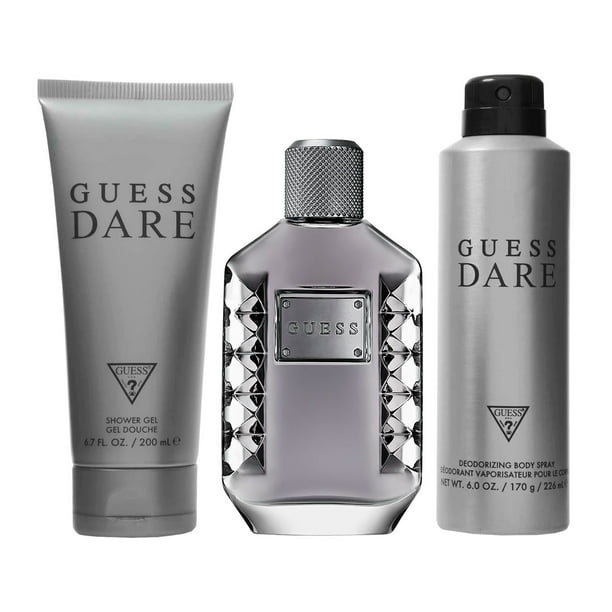 Guess Dare (M) Set EDT 100ml + 200ml Shower Gel + 226ml Body Spray-xpressionsstyle