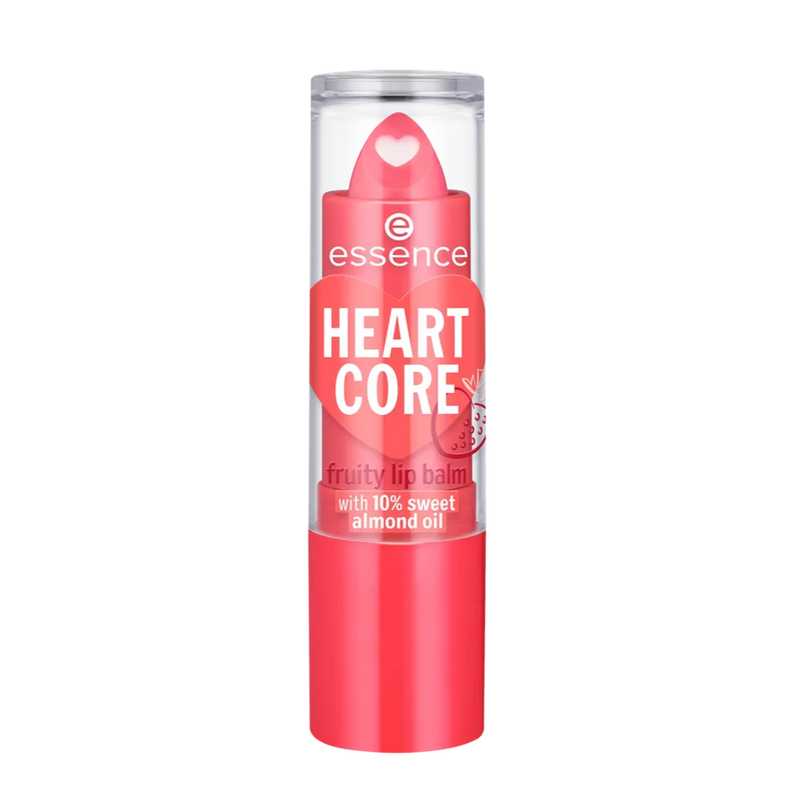 Essence Heart Core Fruity Lip Balm 02 - Sweet Strawberry