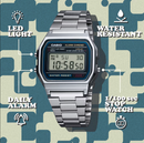 CASIO A158WA-1 Retro Digital Unisex Watch