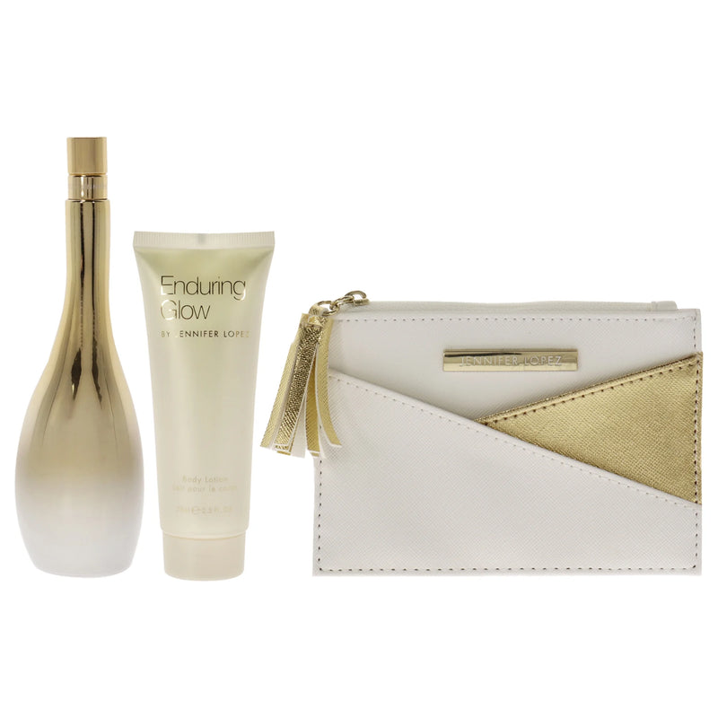 Jennifer Lopez Ladies Enduring Glow EDP 100ml + BL 75ml + Pouch Gift Set