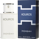 Yves Saint Laurent Kouros perfume bottle and packaging on a white background | Xpressions.ae
