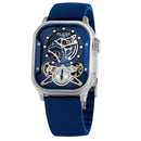 BLADE Sting Blue 3647G5SBB SS Case Silicone Strap Skeleton Men's Watch
