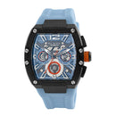 BLADE Magnifique Aqua Dark 3652G5NZZ SS Case & Silicone Strap Multifunction Men’s Watch