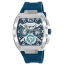 BLADE Magnifique Navy 3652G5SBB SS & Silicone Strap Multifunction Men's Watch