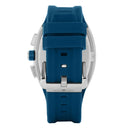 BLADE Magnifique Navy 3652G5SBB SS & Silicone Strap Multifunction Men's Watch