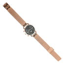 BLADE Venus Pink 3688L2RPR SS Case & Mesh Strap Multifunction Women's Watch