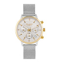 BLADE Venus Ivory 3688L2TST SS Case & Mesh Strap Multifunction Women's Watch