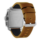 BLADE Vertex Grey 3690G1SGD SS Case & Leather Strap Multifunction Men's Watch