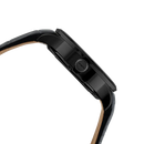 BLADE Sempre Noir 3704G1NNN SS & Leather Strap Automatic Men's Watch