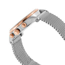 BLADE Fusion SS Blossom 3727L2UPS – Dinamico Collection Dual-Time Multifunction Women's Watch