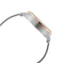 BLADE Fusion SS Blossom 3727L2UPS – Dinamico Collection Dual-Time Multifunction Women's Watch