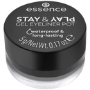 Essence Stay & Play Gel Eyeliner Pot 01 Black-xpressionsstyle