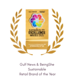 Gulf News & BeingShe 
Sustainable 
Retail Brand of the Year