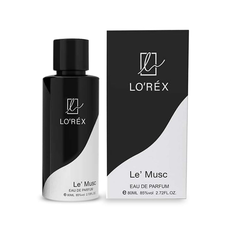 LO'REX, Le' Musc Floral Fresh Musk for Unisex EDP 80ml