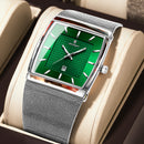 Poedagar 885SLGN Ultra-Thin Stainless Steel Men's Watch