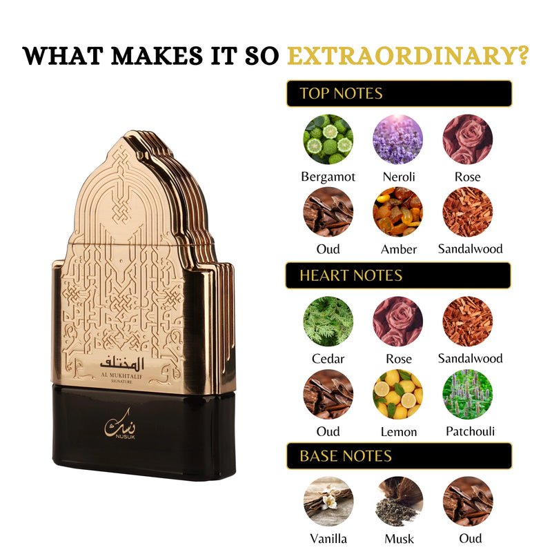 Al Mukhtalif Signature Eau De Parfum for Men 100ml
