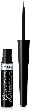 Rimmel Glam Professional Liquid Eyeliner - Black Glamour
