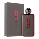 Afnan 9 Rebel perfume bottle and packaging on a white background | Xpressions.ae