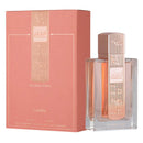 Perfume bottle and packaging with 'Second Song' branding on a white background