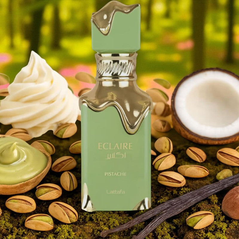 Buy Lattafa Eclaire Pistache Perfume for Unisex 100ml | Xpressions.ae