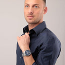 MASERATI COMPETIZIONE 43MM MULTI-FUNCTION BLUE DIAL SS BRACELET – R8853100022