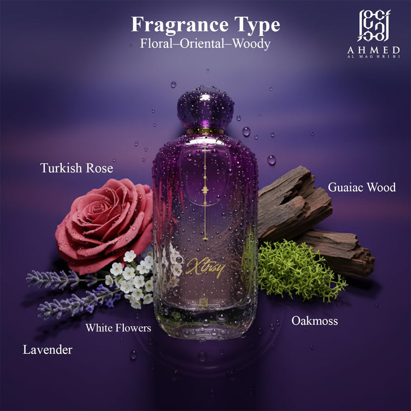 Buy Ahmed Al Maghribi Xtasy Perfume for Unisex 100ml | Xpressions.ae