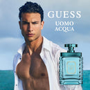 Guess New Uomo Acqua Cologne Spray for Men EDT 100ml-xpressionsstyle