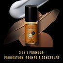Max Factor Facefinity All Day Flawless 3 in 1 Liquid Foundation Warm Caramel 087-xpressionsstyle
